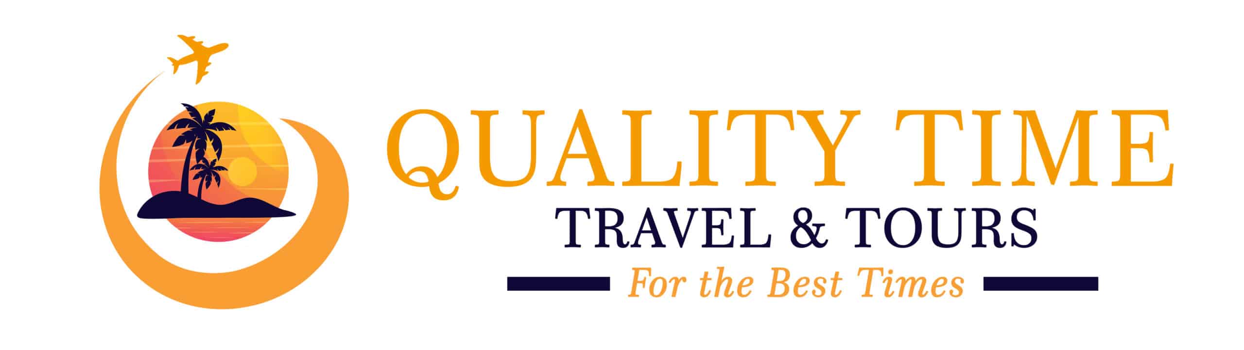 Quality time travel logo